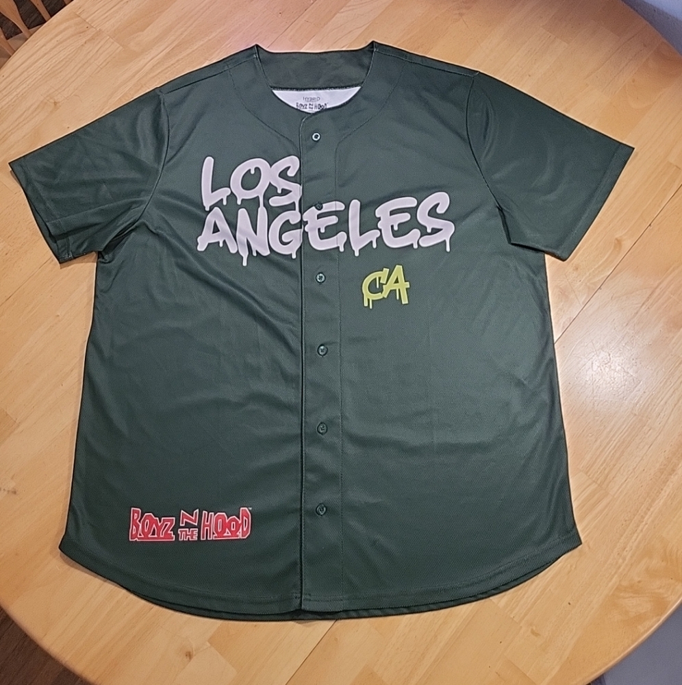 Hybrid Apparel BOYZ N THE HOOD Men's  Jersey Los Angeles Graphic XL Ice Cube